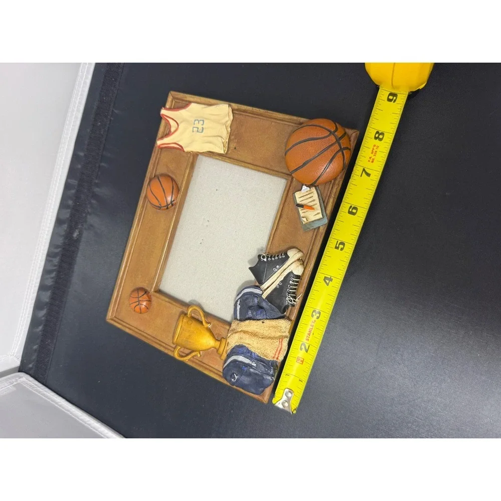 Basketball Picture Frame Jersey Trophy Resin sport Novelty Photo Display 6‎ x 8